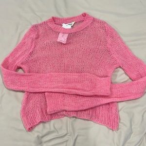 Open Knit Sweater